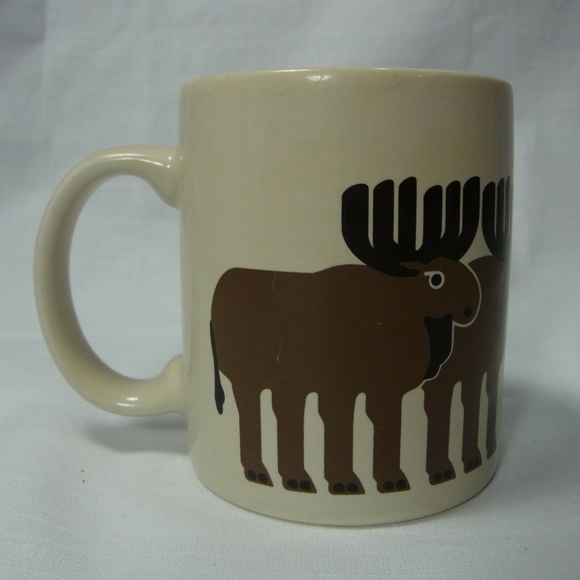 Vintage Mug Taylor Ng San Francisco Moose Minimals - Picture 1 of 5